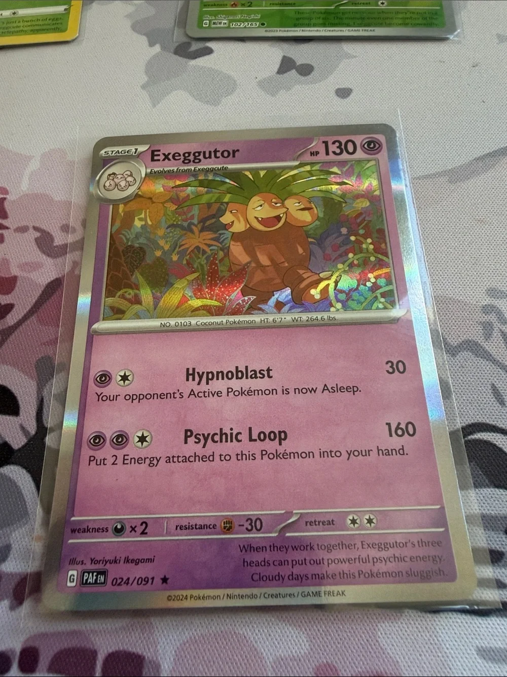 Exeggcute & Exeggutor Pokémon Evolution Lot | 6 Holo Reverse Holo Cards ✨5/$25✨